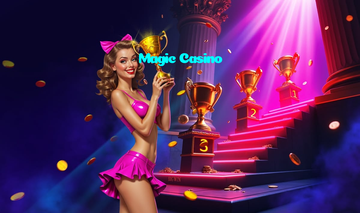 Magic Casino casino presented on mobile device in Pakistan with slots and live games